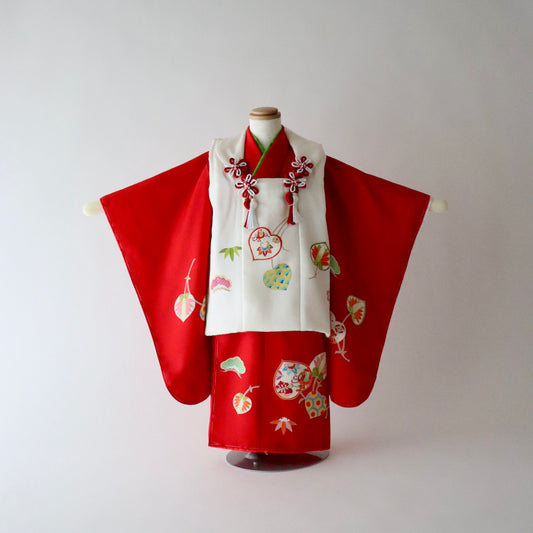三歳 御祝着セット「友禅 葵」