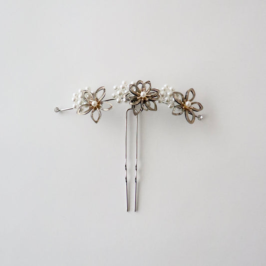 かんざし「透かし桔梗 - gry」大原商店