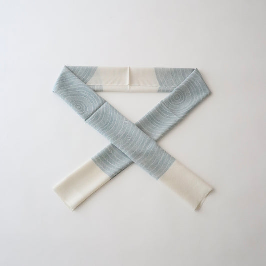 帯揚げ「絽型友禅渦柄 -lt.b」和小物さくら