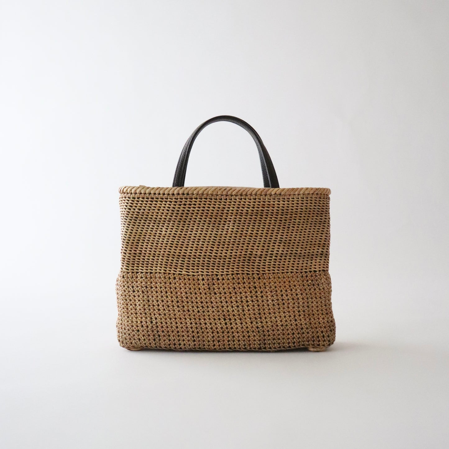 藤バッグ「藤手編 - bg」和小物さくら