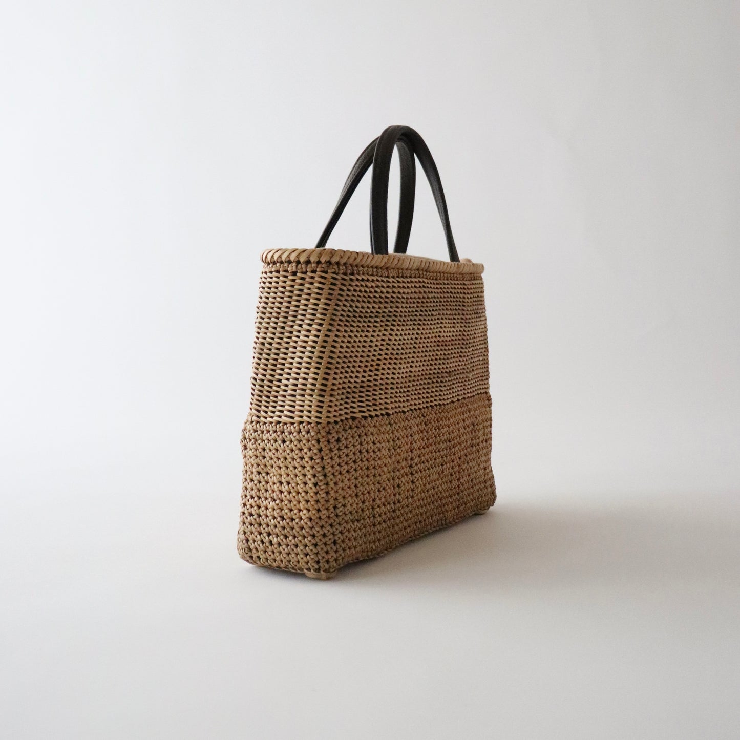 藤バッグ「藤手編 - bg」和小物さくら