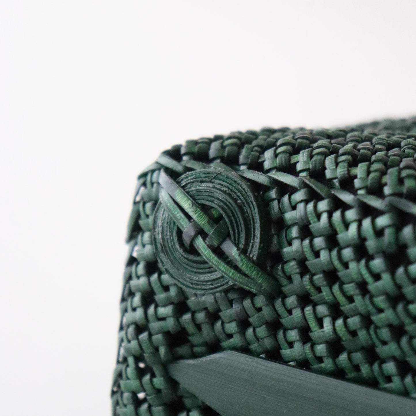 藤バッグ「藤手編 - bk-grn」和小物さくら