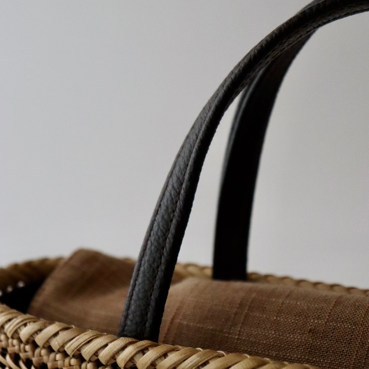 藤バッグ「藤手編 - bg」和小物さくら