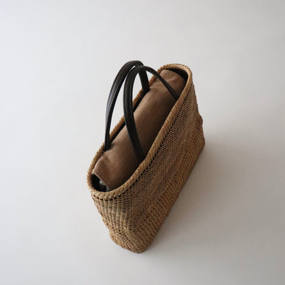 藤バッグ「藤手編 - bg」和小物さくら