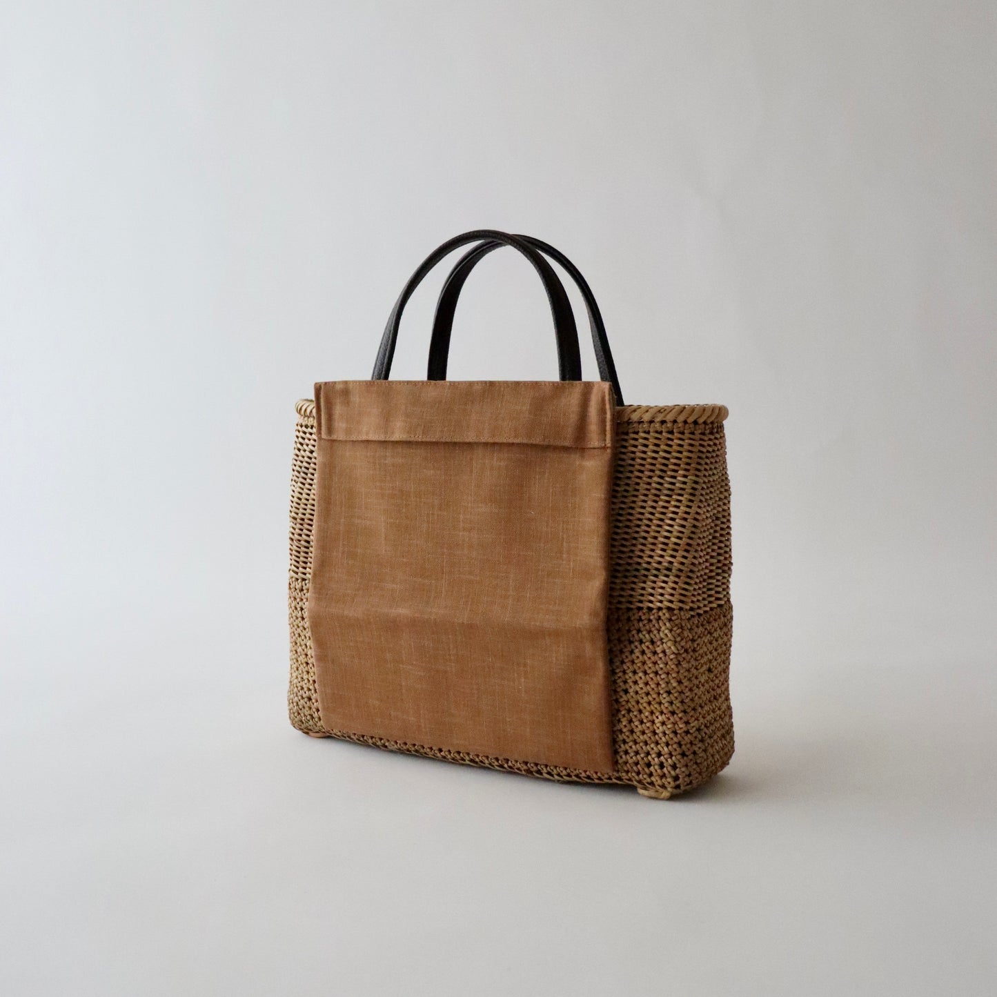 藤バッグ「藤手編 - bg」和小物さくら