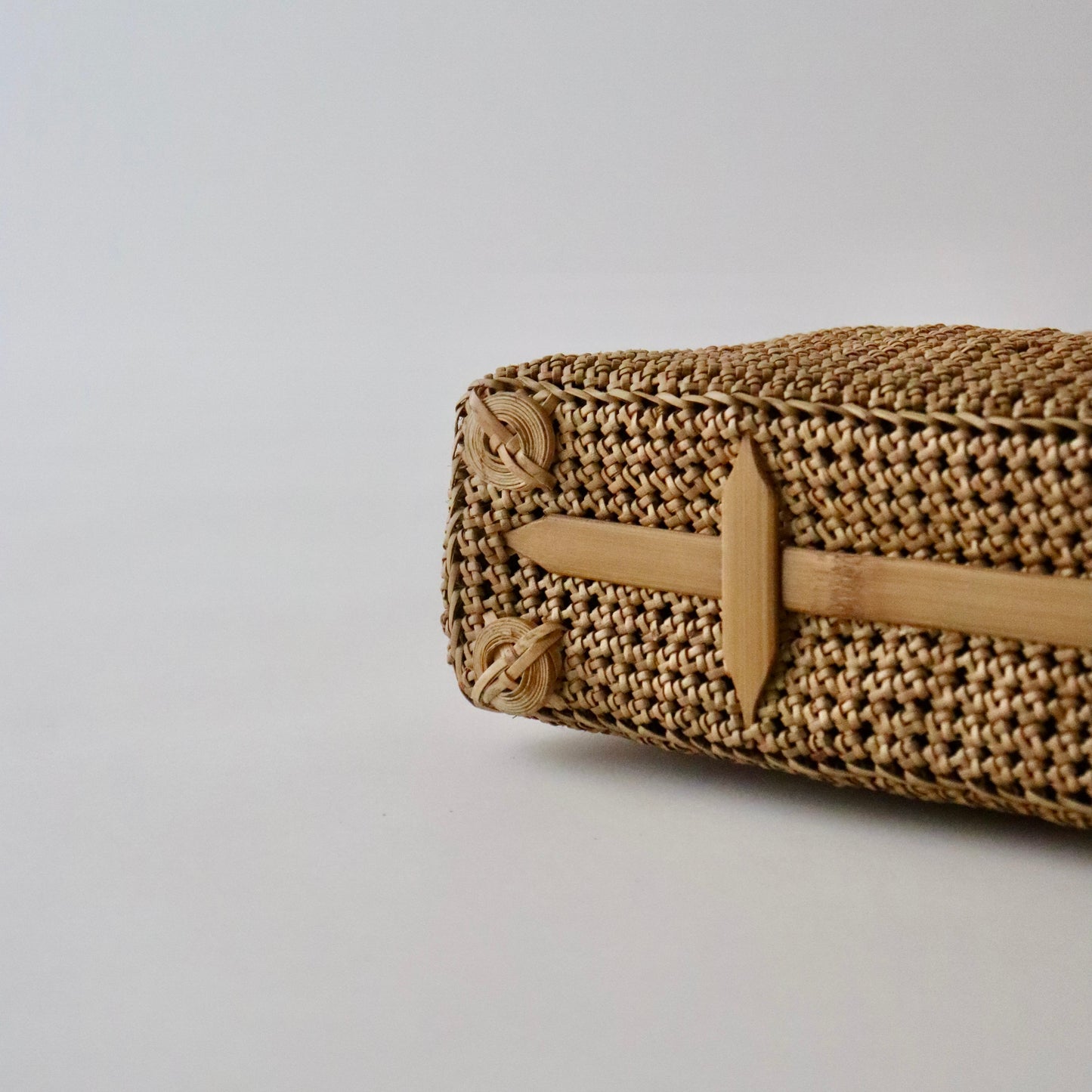 藤バッグ「藤手編 - bg」和小物さくら