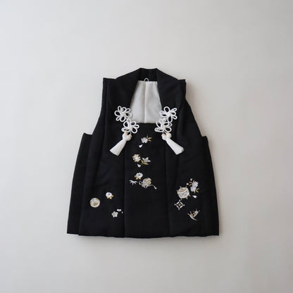 三歳男児 被布「刺繍 宝尽くし」