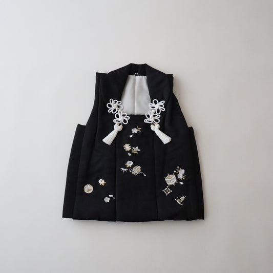 三歳男児 被布「刺繍 宝尽くし」
