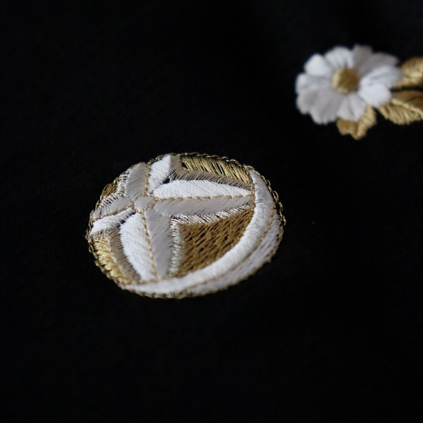 三歳男児 被布「刺繍 宝尽くし」