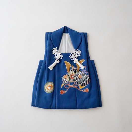 三歳男児 被布「友禅 兜」