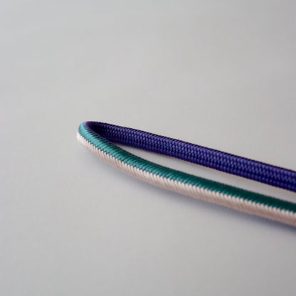 帯締め「丸唐大和組 - lt.g/pup」和小物さくら