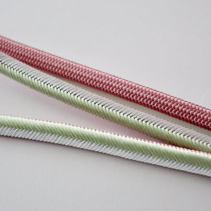 帯締め「丸唐大和組 - lt.gr/pnk」和小物さくら