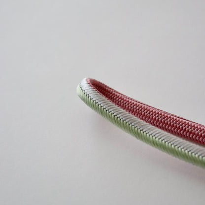 帯締め「丸唐大和組 - lt.gr/pnk」和小物さくら