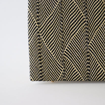 草履バッグセット「内記組 - 黒金」和小物さくら