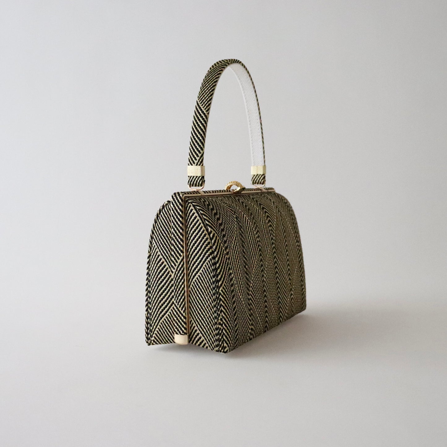 草履バッグセット「内記組 - 黒金」和小物さくら