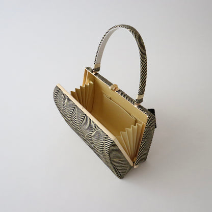 草履バッグセット「内記組 - 黒金」和小物さくら