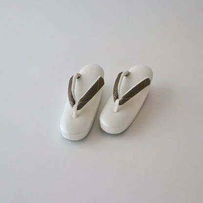 草履バッグセット「内記組 - 黒金」和小物さくら