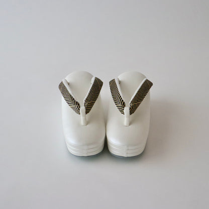 草履バッグセット「内記組 - 黒金」和小物さくら