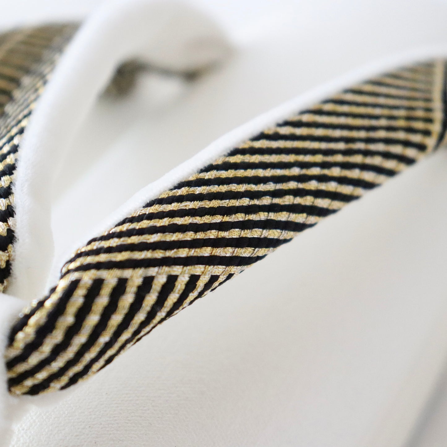 草履バッグセット「内記組 - 黒金」和小物さくら