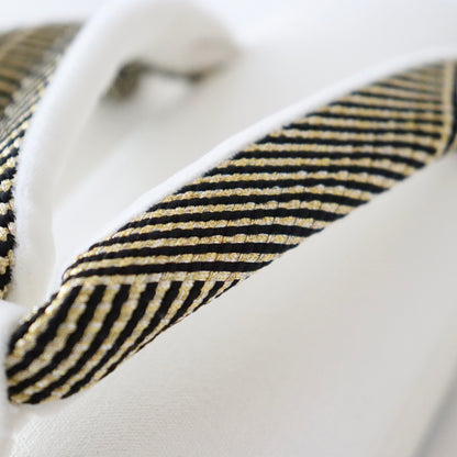 草履バッグセット「内記組 - 黒金」和小物さくら