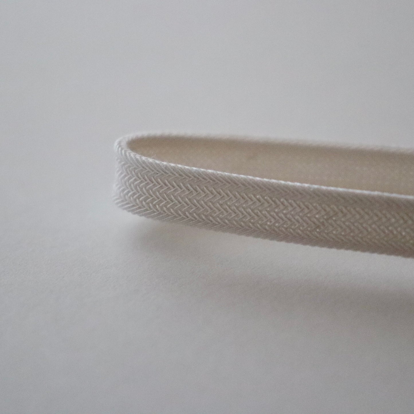 三分紐「レース - wht」大原商店