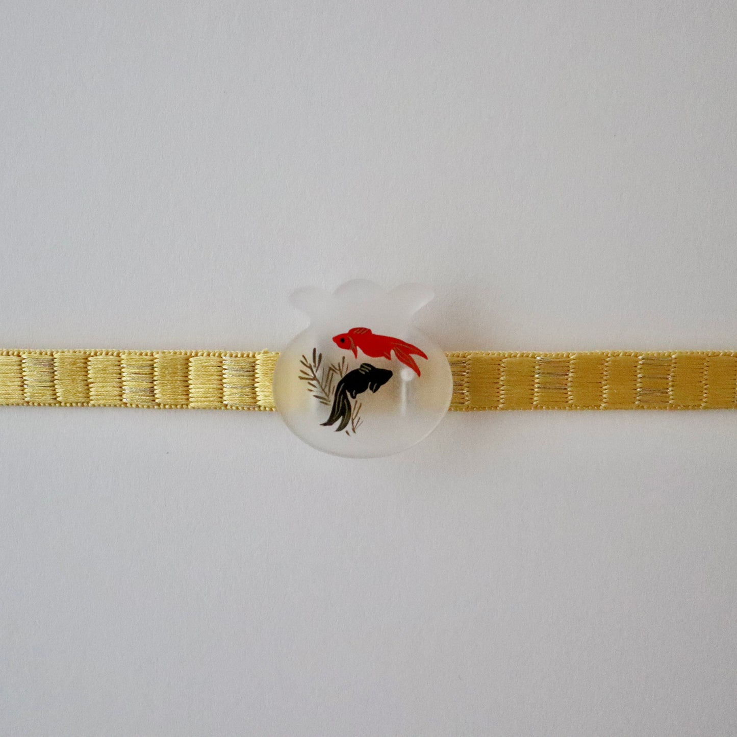 三分紐「鎧銀散らし - Yel」大原商店