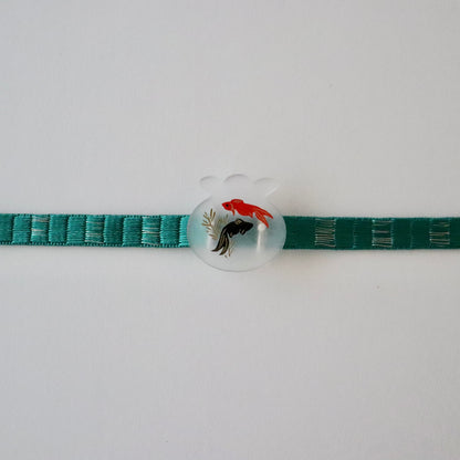 三分紐「鎧銀散らし - Gr」大原商店