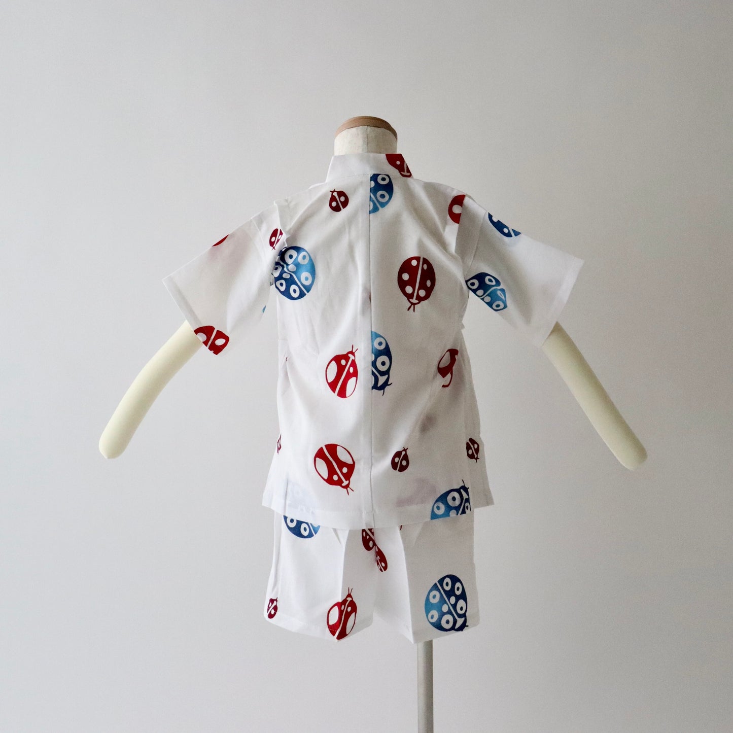 お子様甚平「てんとう虫」1号：身長80〜90cm向け - 竺仙