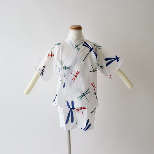 お子様甚平「蜻蛉」3号 - 身長95〜100cm向け - 竺仙