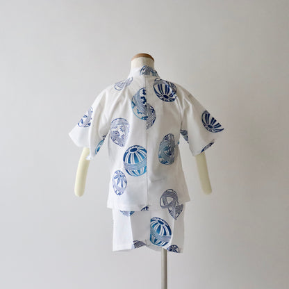 お子様甚平「鞠」3号：身長95〜100cm向け - 竺仙