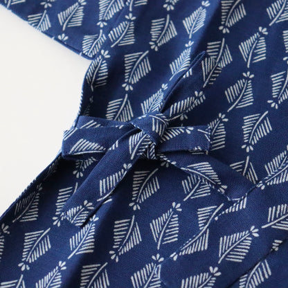 お子様甚平「羊歯繋ぎ」5号 - 身長110〜120cm向け - 竺仙