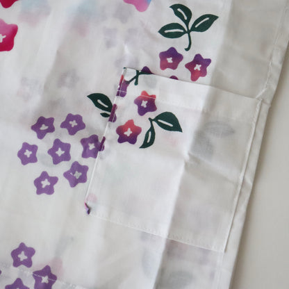 お子様甚平「紫陽花」5号 - 身長110〜120cm向け - 竺仙