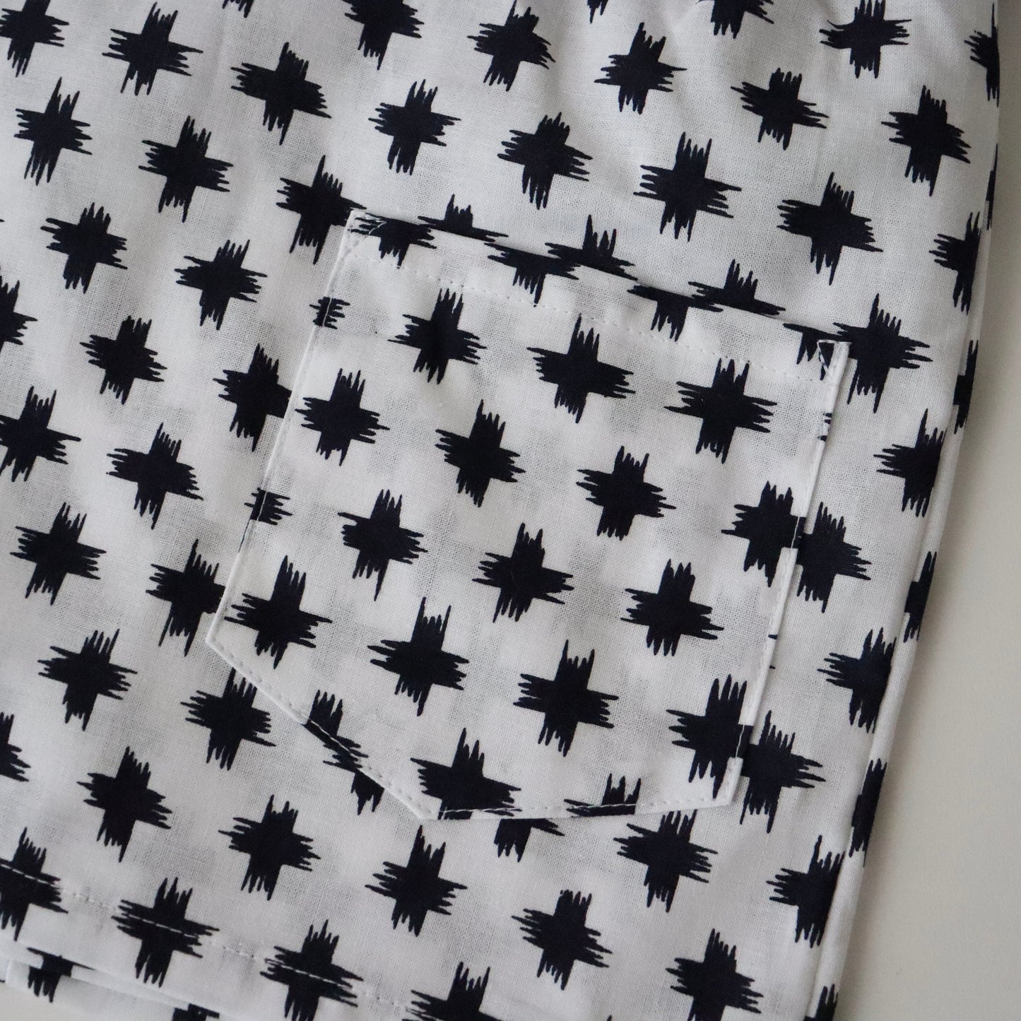 お子様甚平「絣」サイズ100：身長95〜105cm前後向け