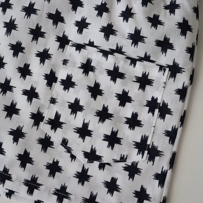 お子様甚平「絣」サイズ100：身長95〜105cm前後向け