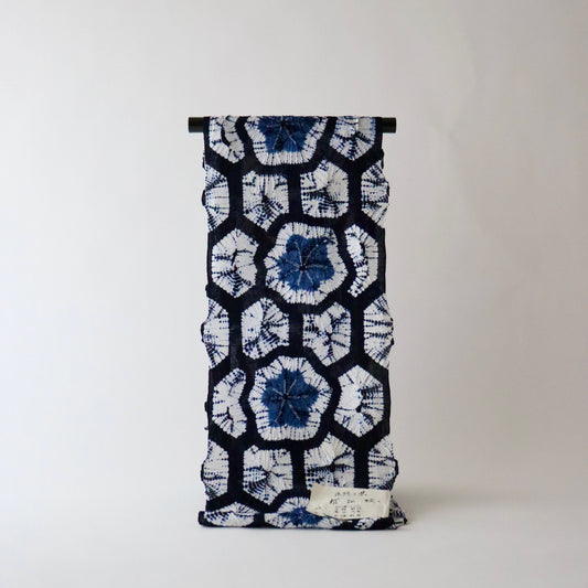 絞染ゆかた「亀甲もみじ」藤娘きぬたや