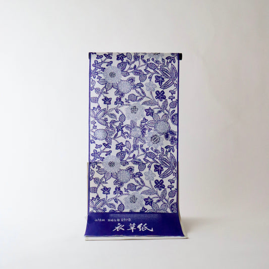 綿麻紅梅ゆかた「豆引染夏花」衣草紙