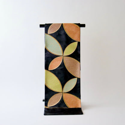 袋帯「変わり七宝」帯清