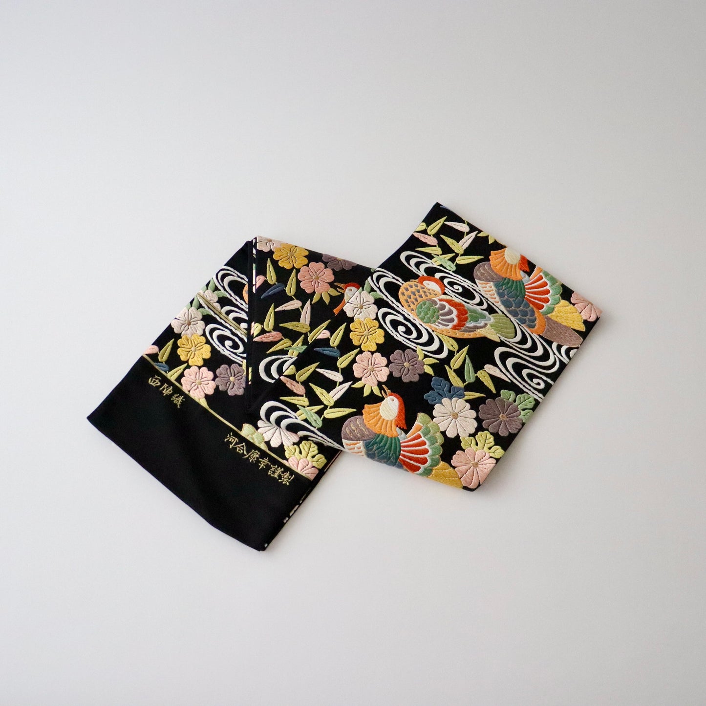 袋帯「能楽春秋鴛鴦文」帯屋 河合康幸