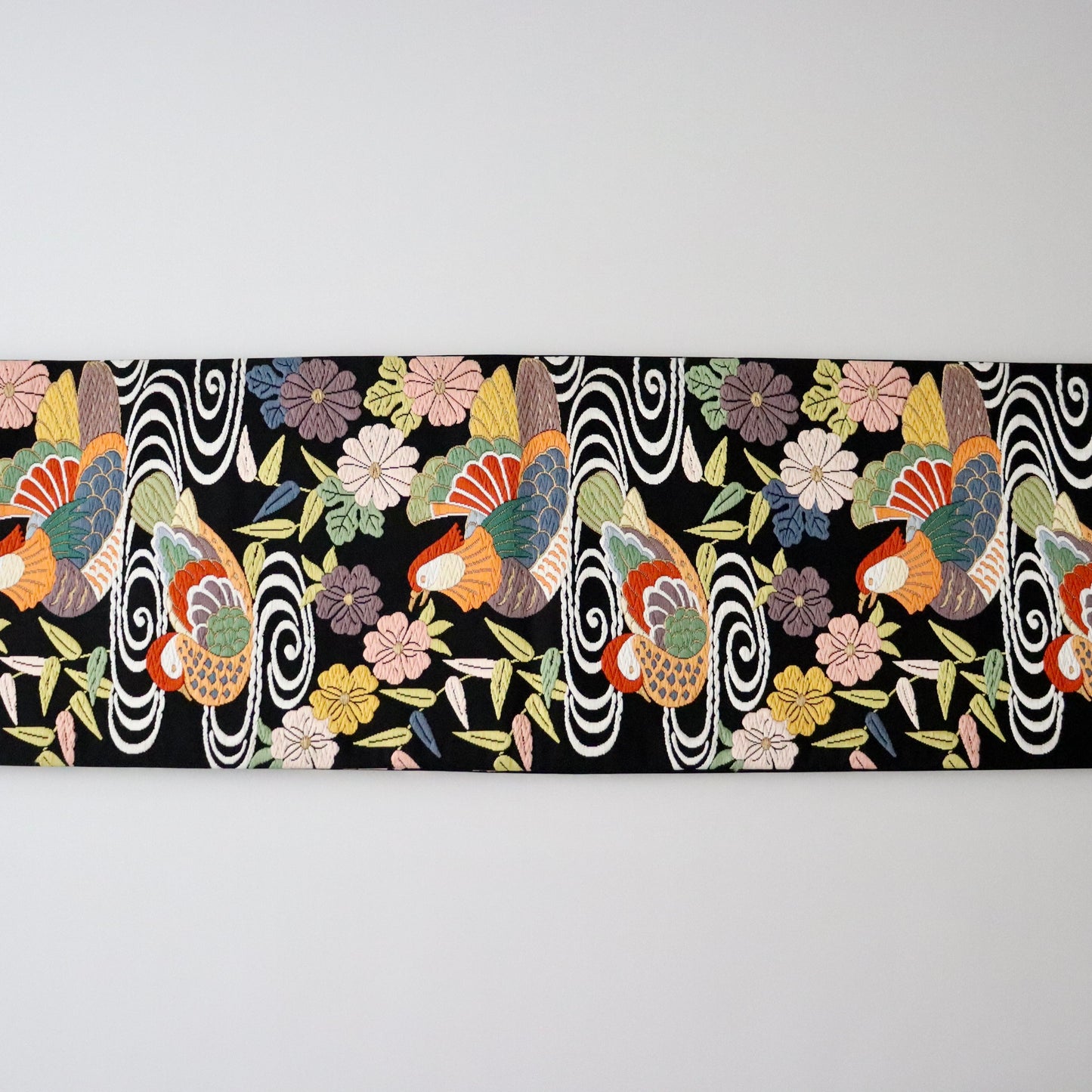 袋帯「能楽春秋鴛鴦文」帯屋 河合康幸