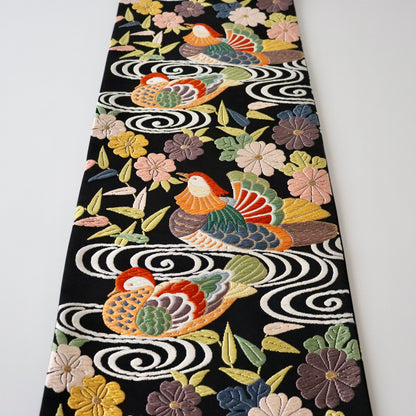 袋帯「能楽春秋鴛鴦文」帯屋 河合康幸