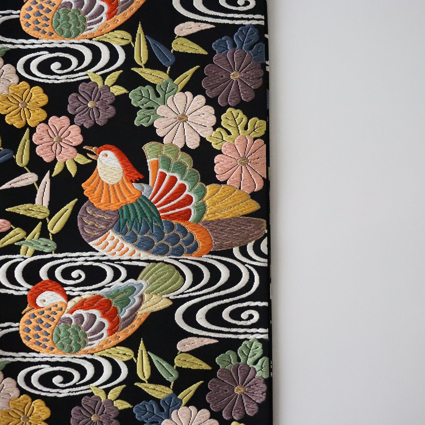 袋帯「能楽春秋鴛鴦文」帯屋 河合康幸