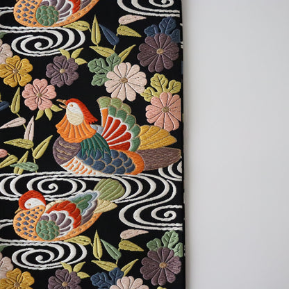 袋帯「能楽春秋鴛鴦文」帯屋 河合康幸