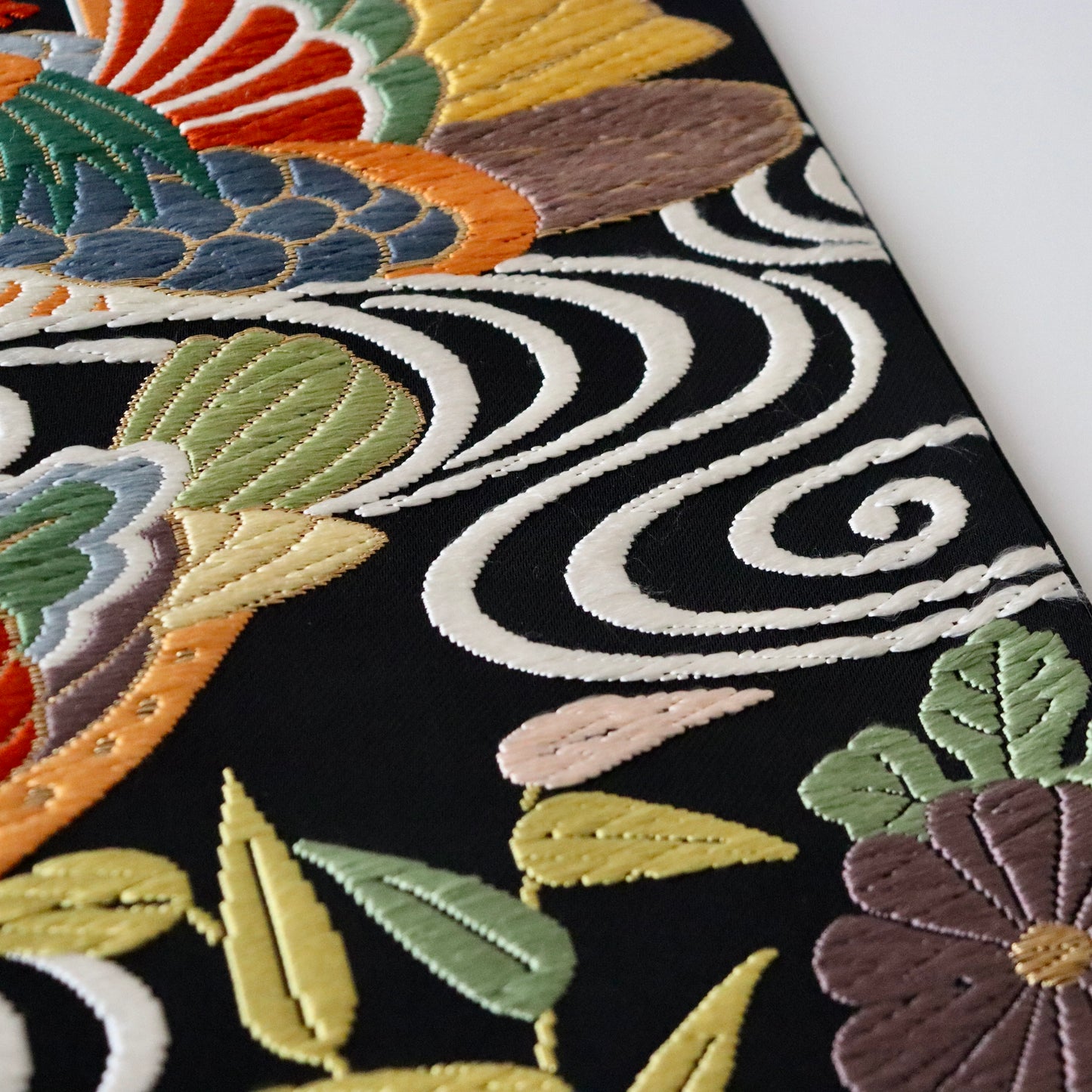 袋帯「能楽春秋鴛鴦文」帯屋 河合康幸