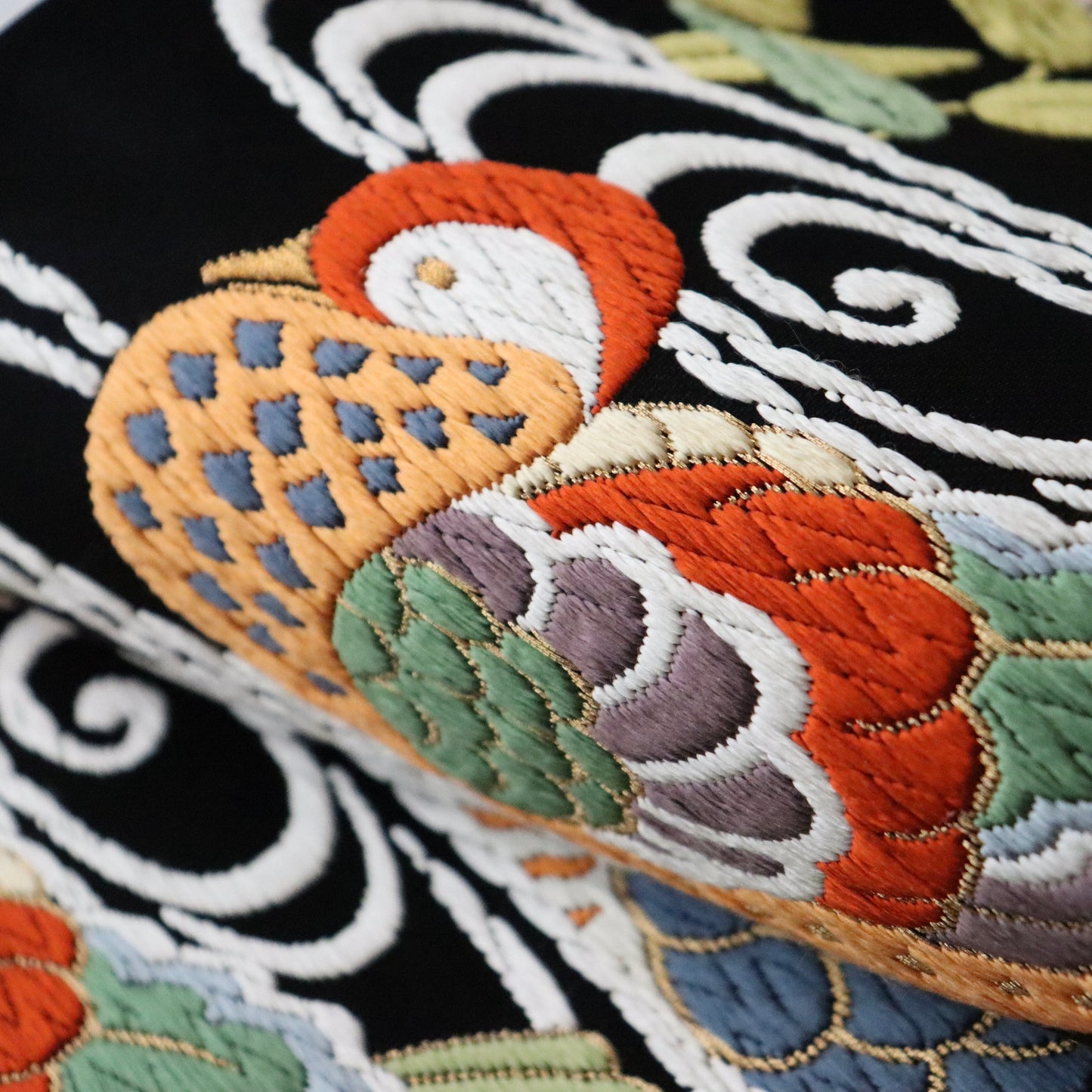 袋帯「能楽春秋鴛鴦文」帯屋 河合康幸