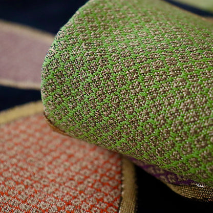 袋帯「変わり七宝」帯清