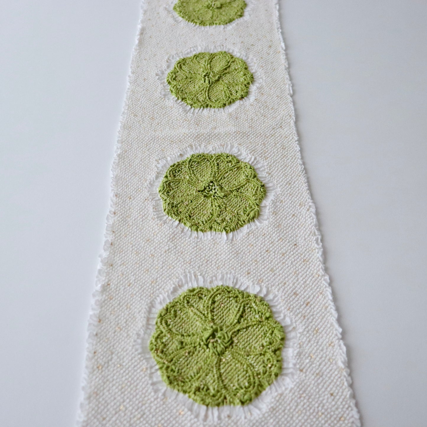 絞染め帯揚：八重桜輪 - 大原商店