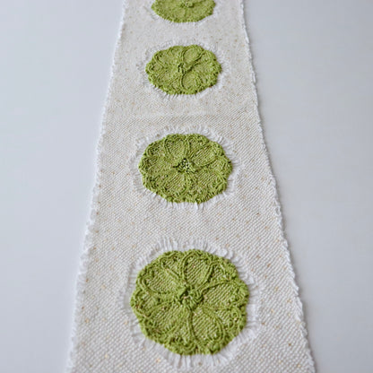 絞染め帯揚：八重桜輪 - 大原商店