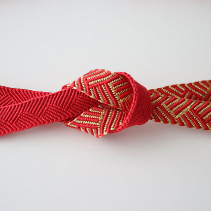 帯締め「丸台笹波静海金入 - rd」和小物さくら