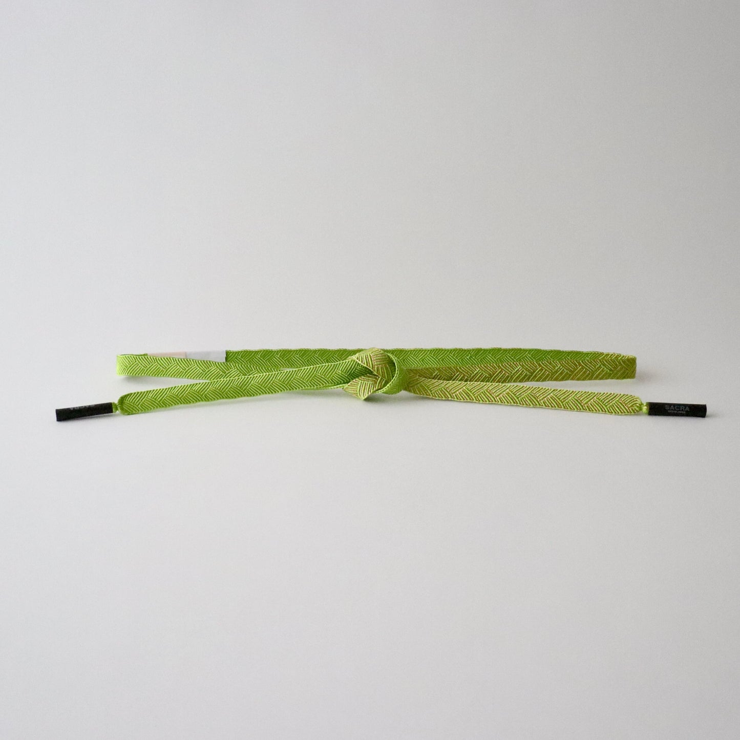 帯締め「丸台笹波静海金入 - lt grn」和小物さくら