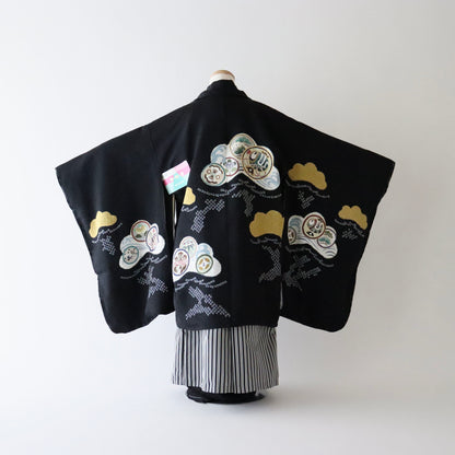 五歳 御祝着セット「絞り松丸文」